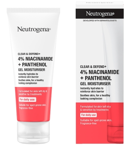 Neutrogena Clear & Defend+ Gel idratante per il viso
