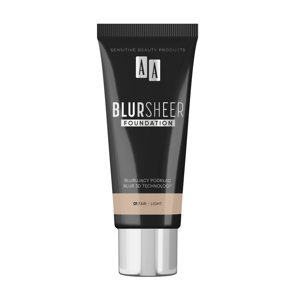 AA Blur Sheer Fondotinta blur, 01 Fair Light