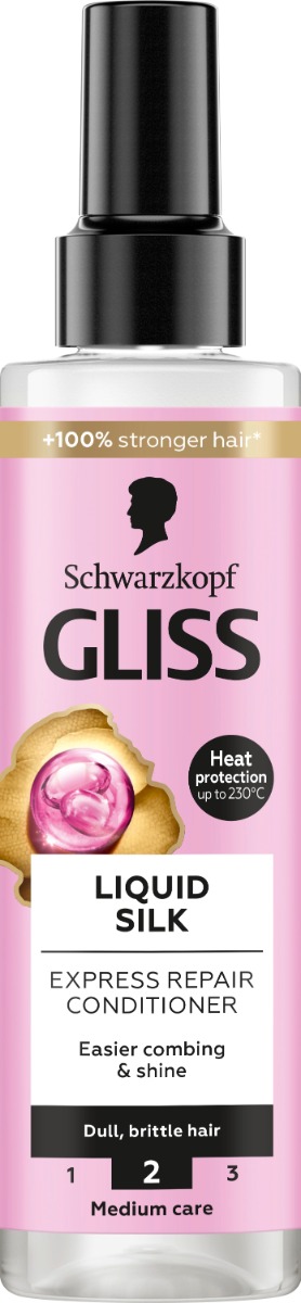 Gliss Balsamo Spray Express Liquid Silk 200 ml 200 ml