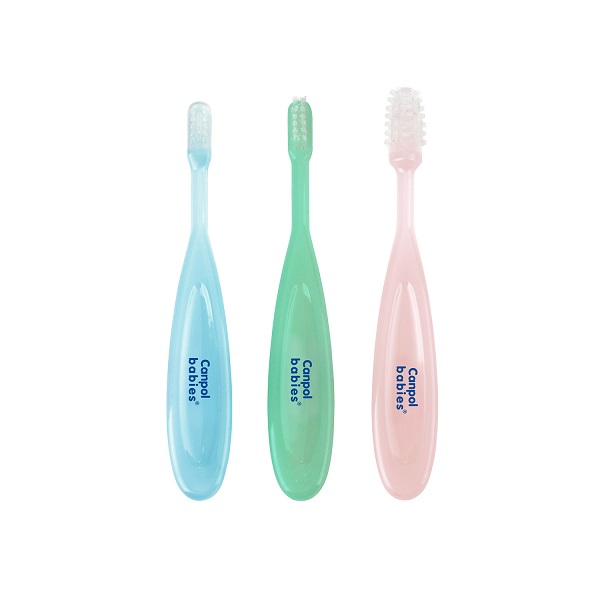 Canpol Set di Spazzolini da Denti 3 pz