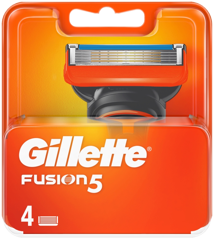 Gillette Fusion Ricariche Manuali 4 pz