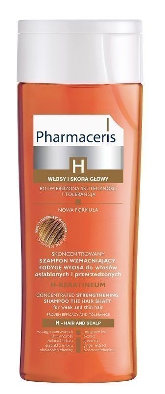 Pharmaceris H Keratineum Shampoo Concentrato Rinforzante per Capelli Indeboliti 250 ml 250 ml