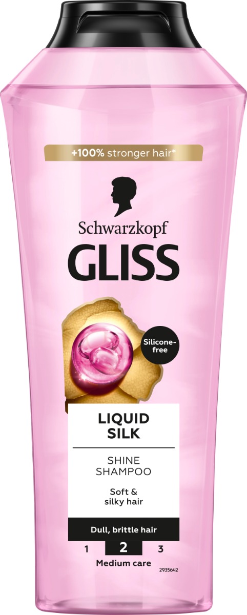 Gliss Shampoo per Capelli Opachi Liquid Silk 400 ml 400 ml