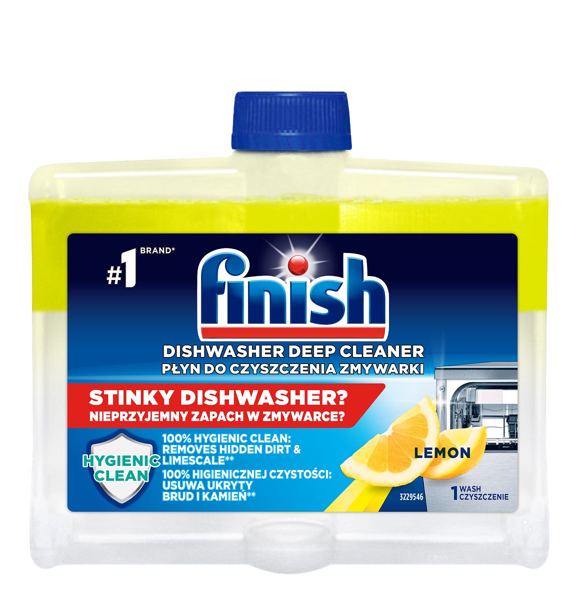 Finish Detergente per Lavastoviglie, Limone 250 ml 250 ml