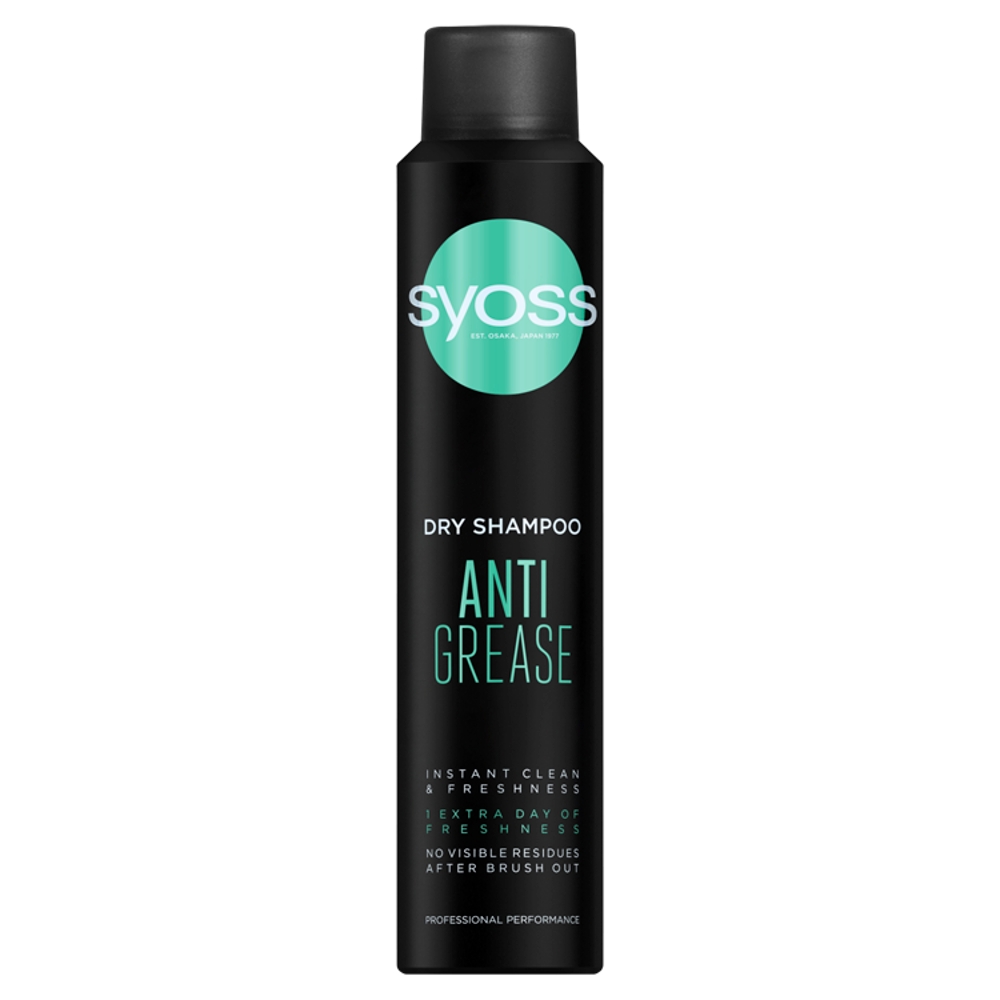 Syoss Shampoo per Capelli Dry Anti-Grease 200 ml 200 ml