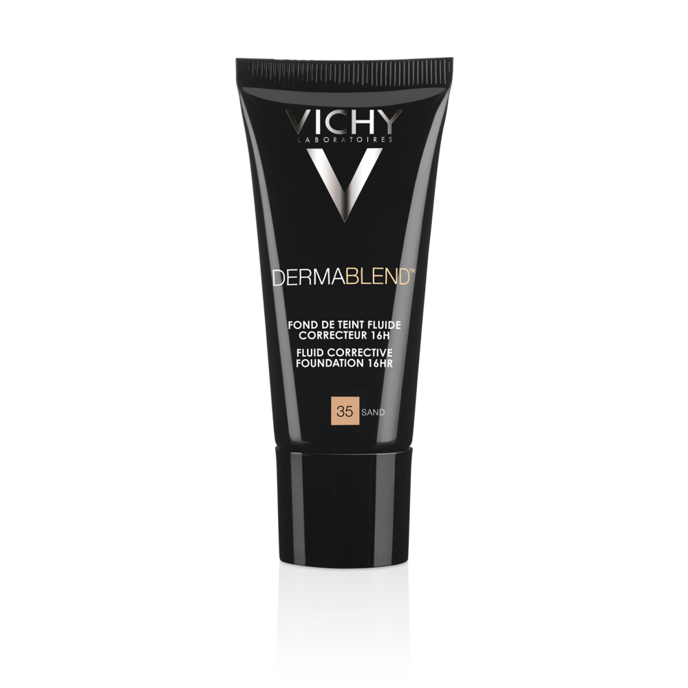 Vichy Dermablend Fondotinta Correttore con SPF 35, 35 30 ml sand