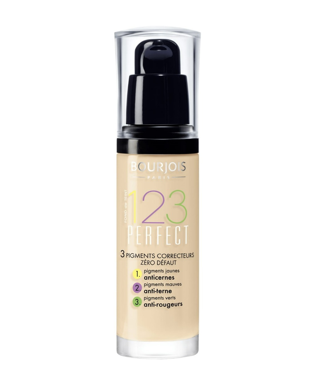 Bourjois 123 Perfect Fondotinta, 52 Vanilla 30 ml Vanilla