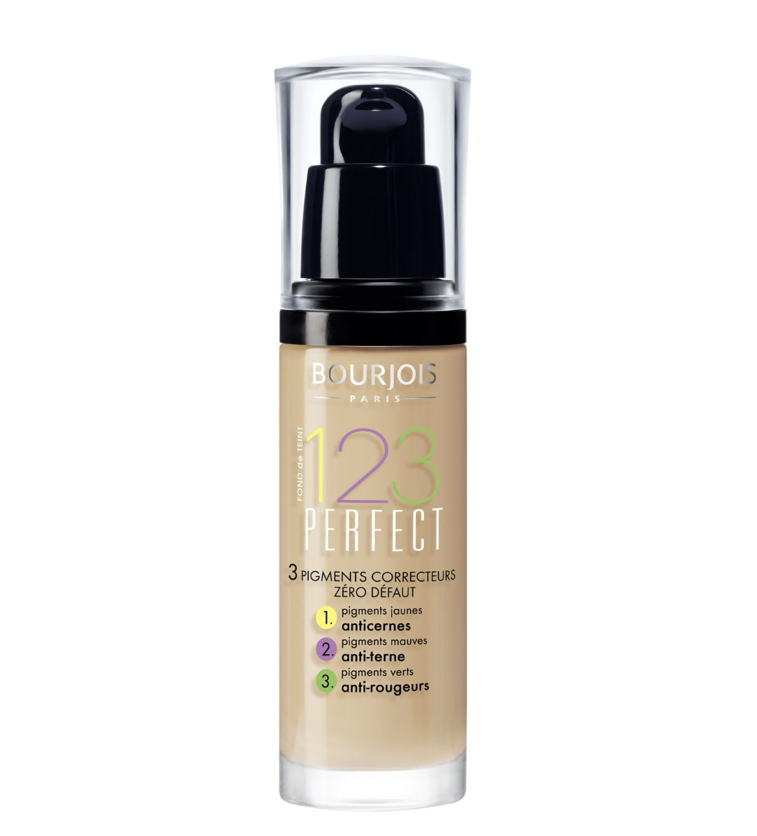 Bourjois 123 Perfect Fondotinta, 53 Light Beige 30 ml Light Beige