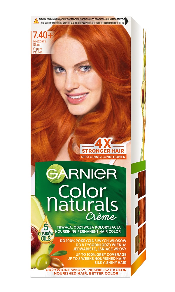 Garnier Color Naturals 7.40 Copper Passion tintura per capelli