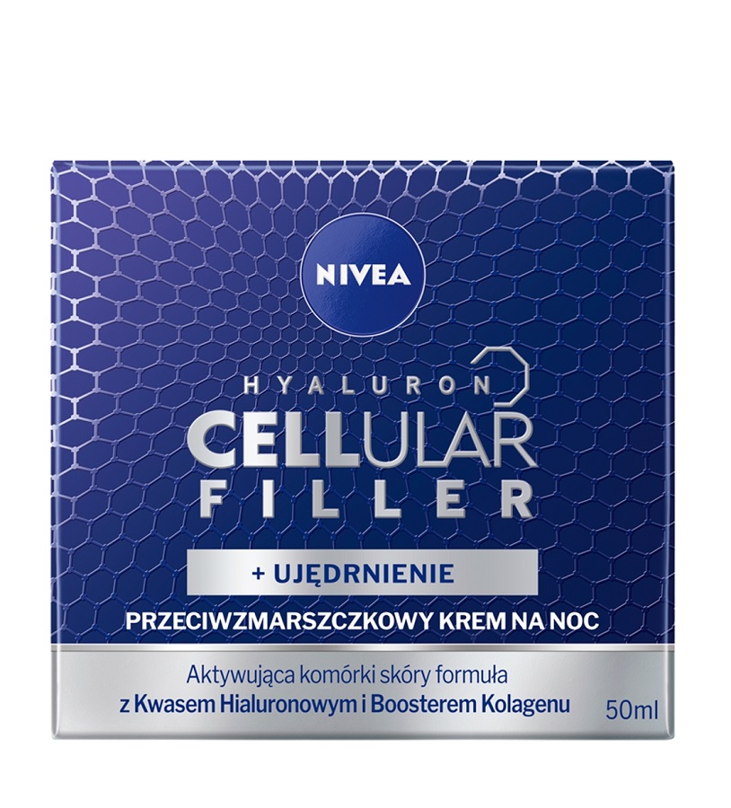 Nivea Hyaluron Cellular Filler Crema Notte Antirughe Rassodante 50 ml 50 ml