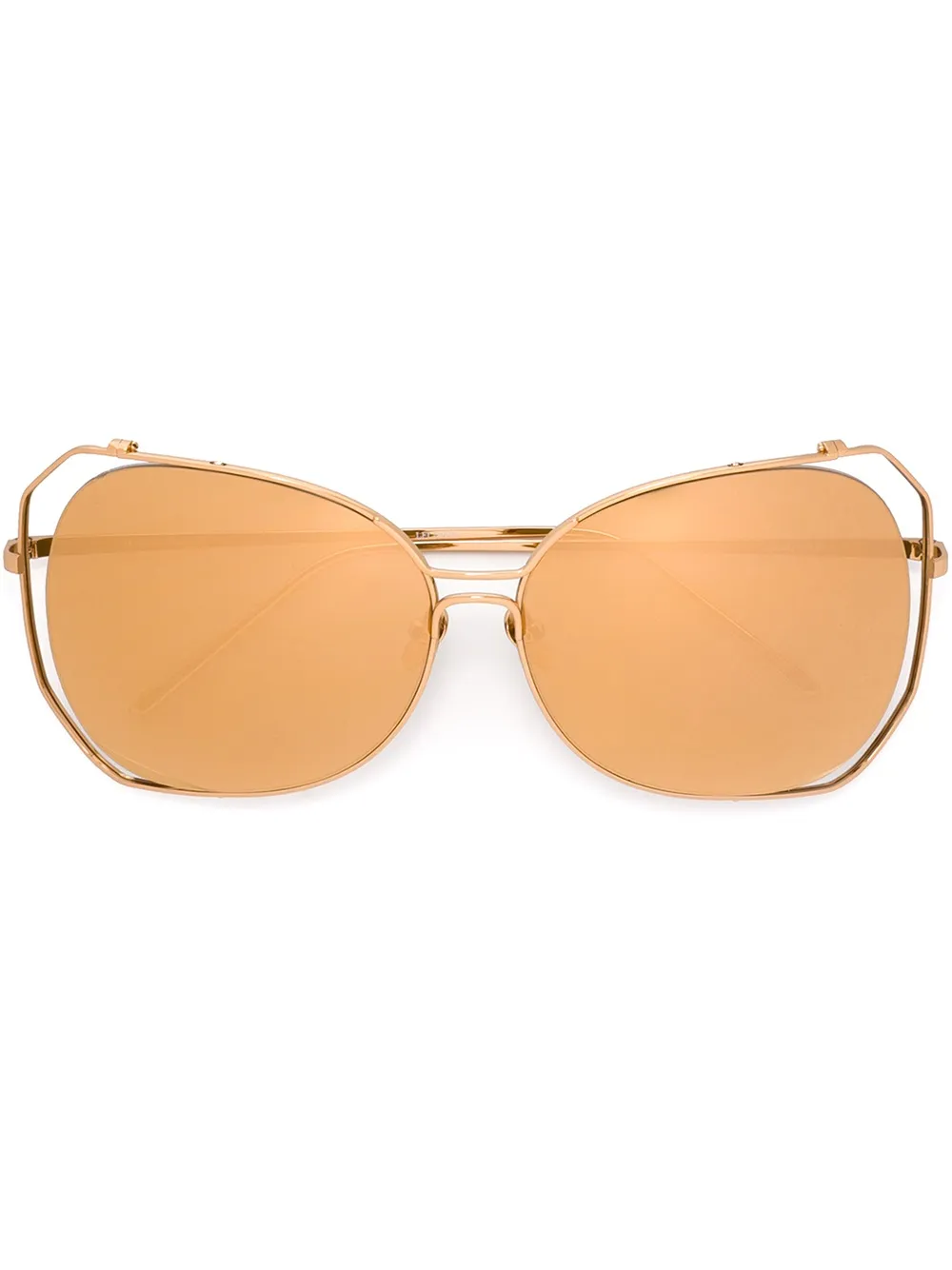 Linda Farrow '399' sunglasses - Effetto metallizzato