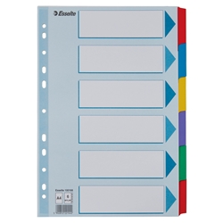 Divisori intercalari Esslete Mylar A4