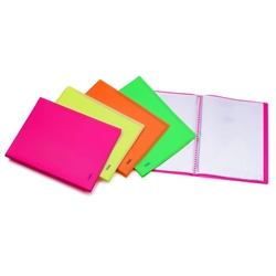 Portalistini in PPL Favorit Neon assortiti 22x30 cm