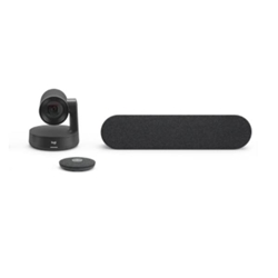 Kit Logitech Rally Standard-Webcam Rally 4K+Altoparlante Rally 95dB