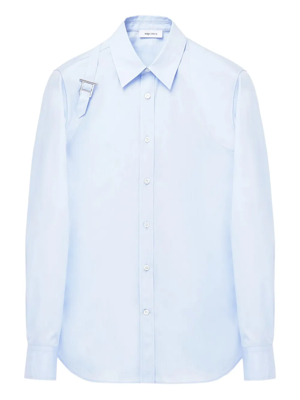 Alexander McQueen Harness shirt - Blu