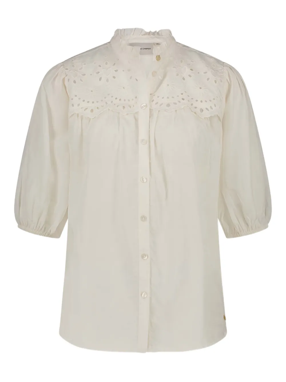 Fabienne Chapot Thirsa embroidered shirt - Toni neutri