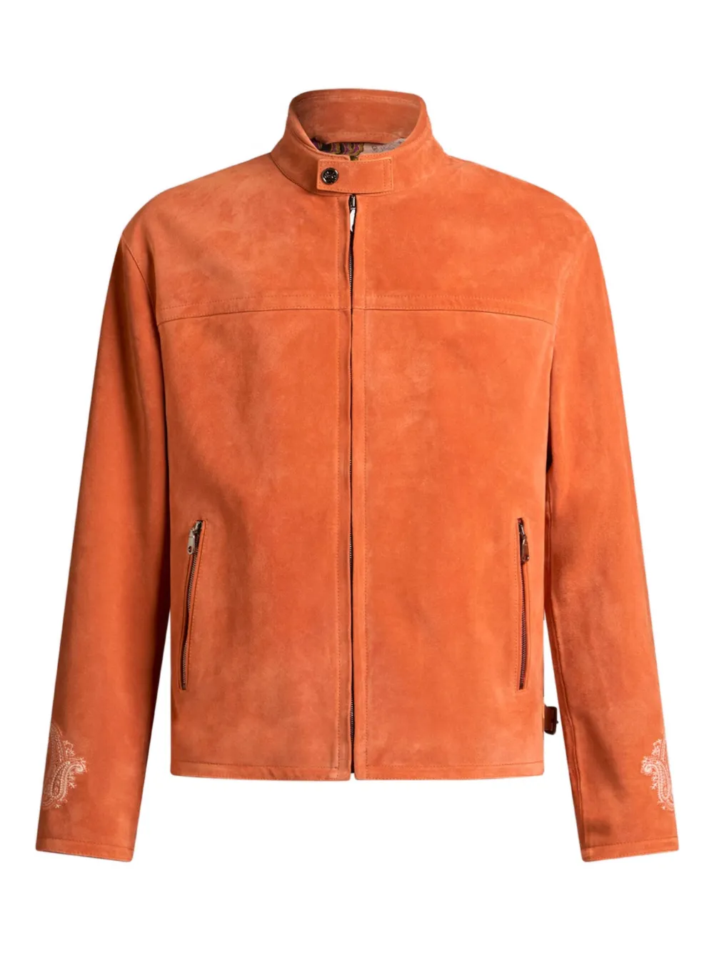 ETRO leather jacket - Arancione