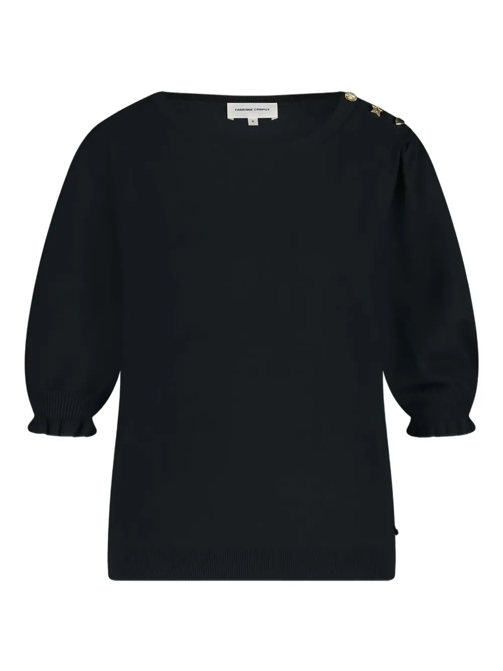 Fabienne Chapot jersey top - Nero