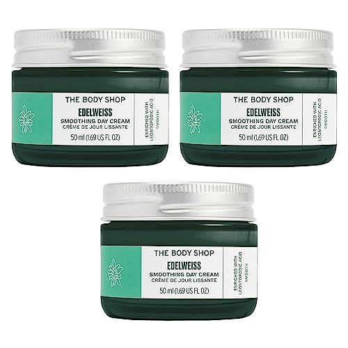 The Body Shop - 3 Creme Da Giorno Per Smoothing, 50 Ml, 48 Ore Di Umidità