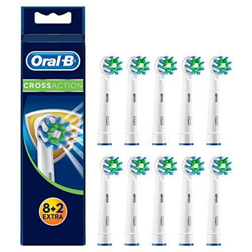 Oral-B Braun Eb50 8+2 Bactprotect Crossaction Bacterial Protection Toothbrush Heads Prevent Bacterial Growth On Bristles - 10 Unita