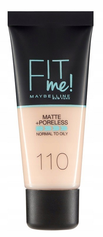 Maybelline Fit Me Fondotinta Viso, 110 30 ml Porcelain