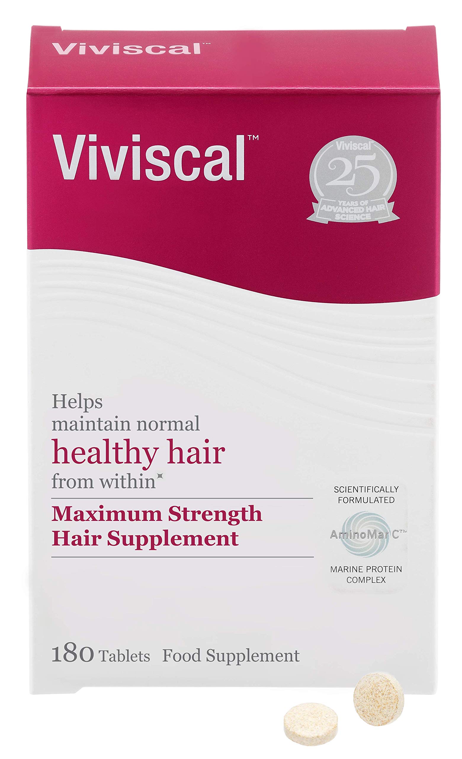 Maximum Strength Supplements Viviscal 180 Compresse