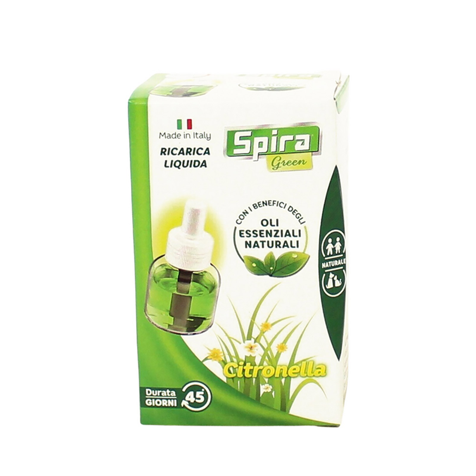 Green Citronella Ricarica Liquida 45 Giorni