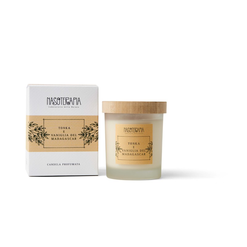 Hp Italia - Herbal Products Candela Tonka E Vaniglia Del Madagascar