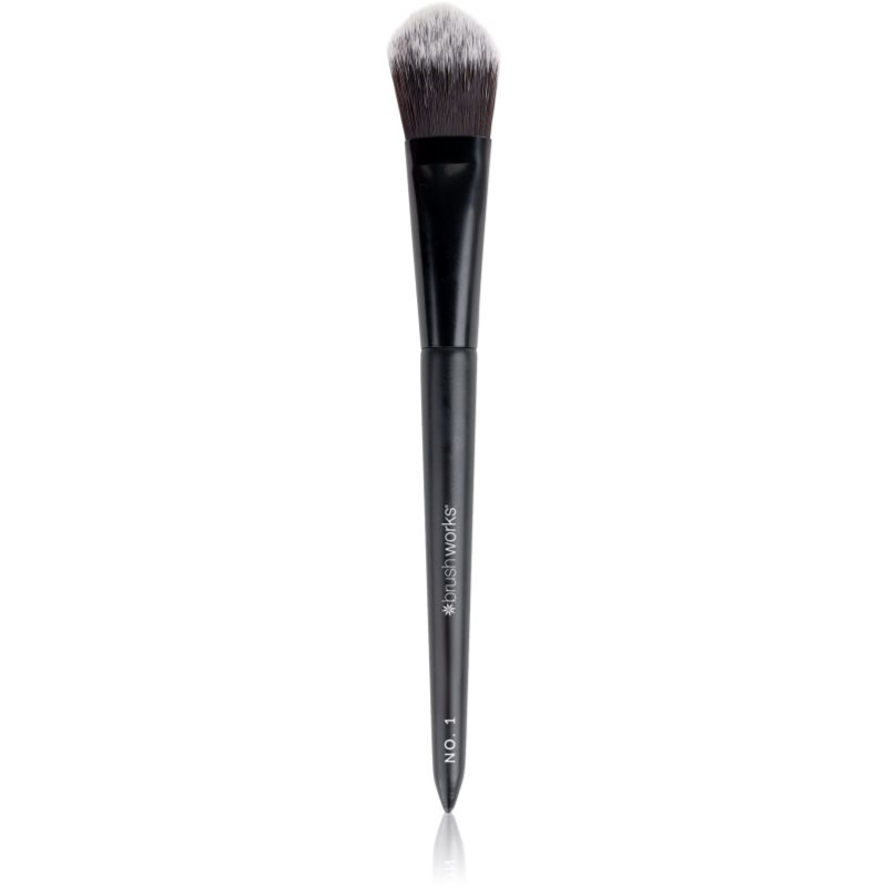 Brushworks Back Comb Brush Pennello Per Fondotinta Tipo No. 1 1 Pz