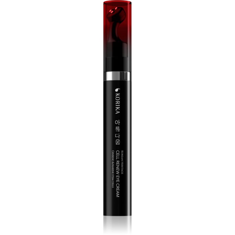 Korika Korean Heritage Ginseng & Marine Stem Cells Cell Renew Eye Cream Crema Idratante Ringiovanente Per Il Contorno Occhi 15 Ml