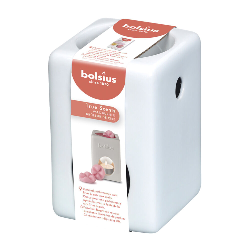 Bolsius Bruciatore per cialde profumate quadrato - -