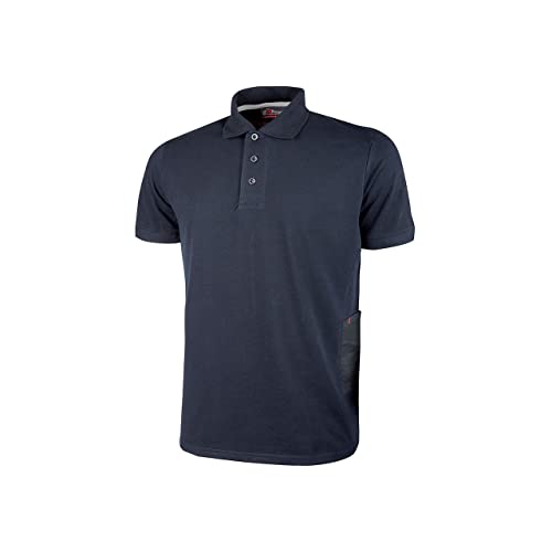 U-Power - Polo Manches Courtes Slim Bleu Foncé Gap M Bleu Foncé