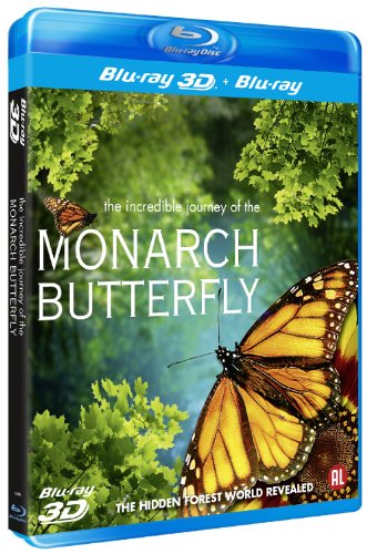 The Incredible Journey Of The Monarch Butterfly [3D+2D Blu-Ray] [Real 3D]