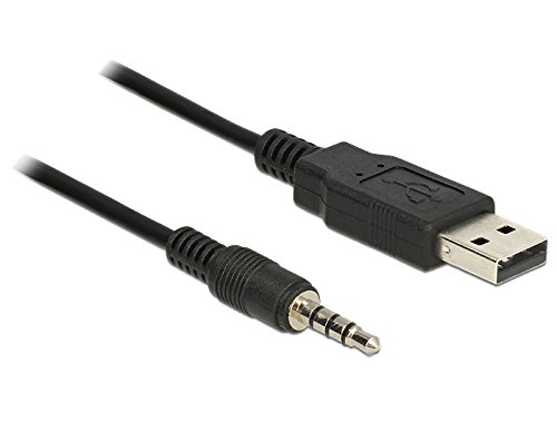 Delock 1.8M Usb2.0-A/3.5Mm Nero - Interfaccia Cavo (Usb 2.0-A, 3.5Mm, Male Connector/Male Connector, 1,8 M, Nero)