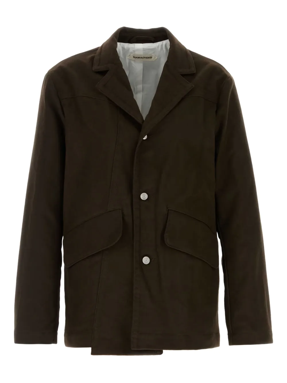 Namacheko Moleskin cotton blazer - Marrone