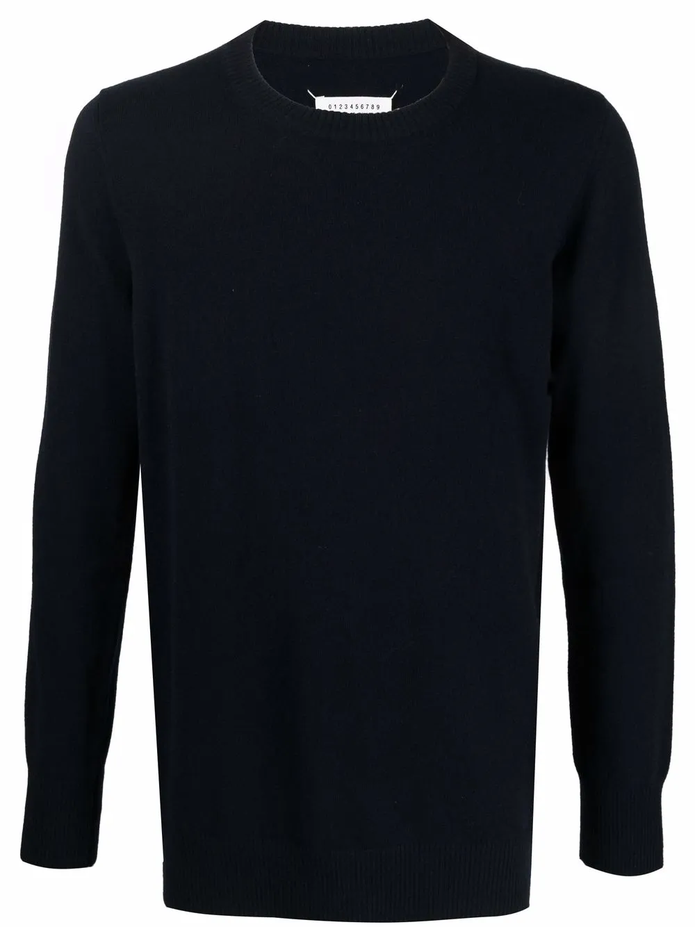 Maison Margiela Maglione con dettaglio cuciture - Blu