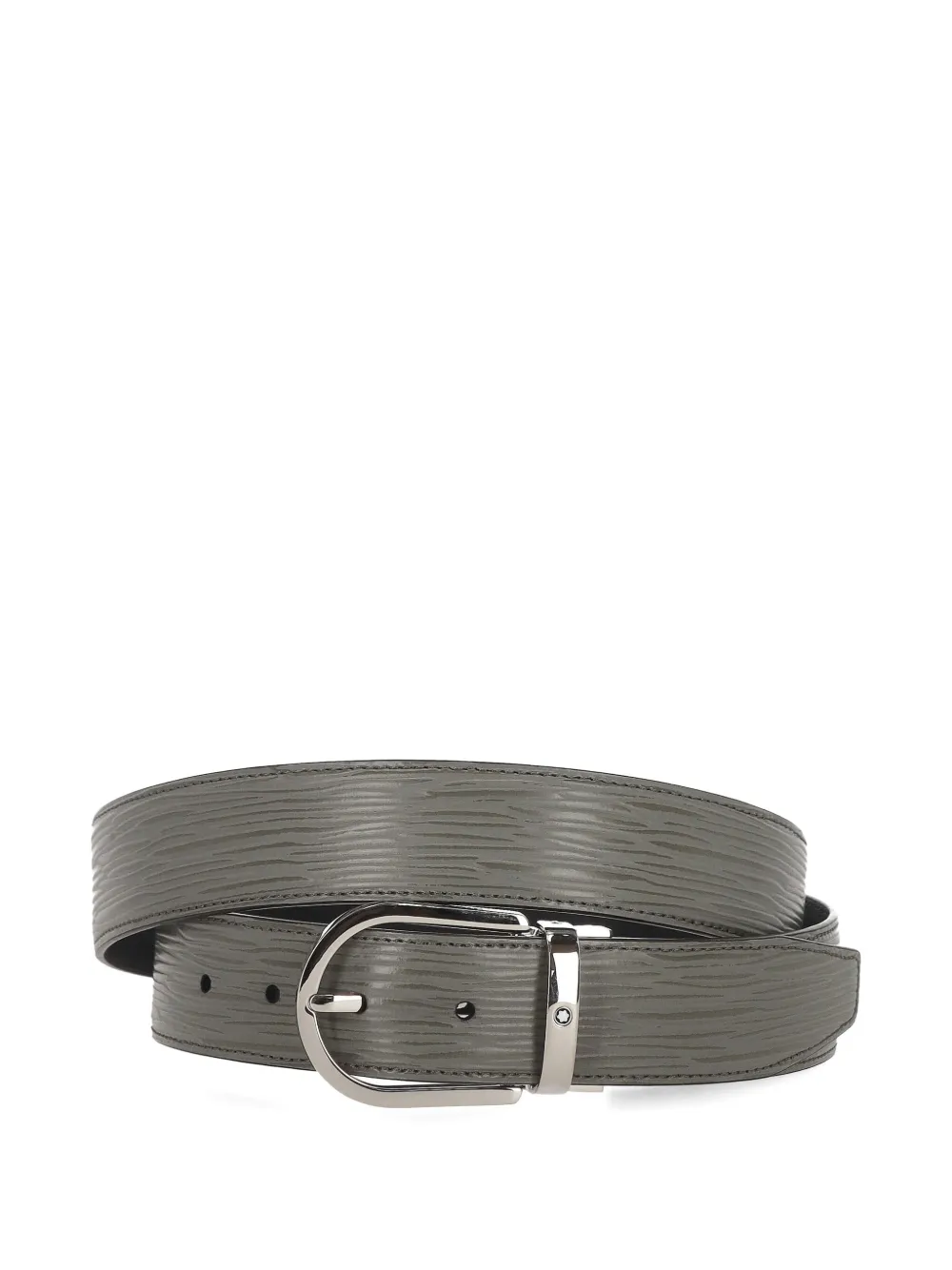 Montblanc leather belt - Grigio