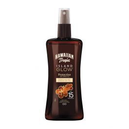 Hawaiian Tropic Protective Dry Oil Spray SPF15 – 200 ml - -