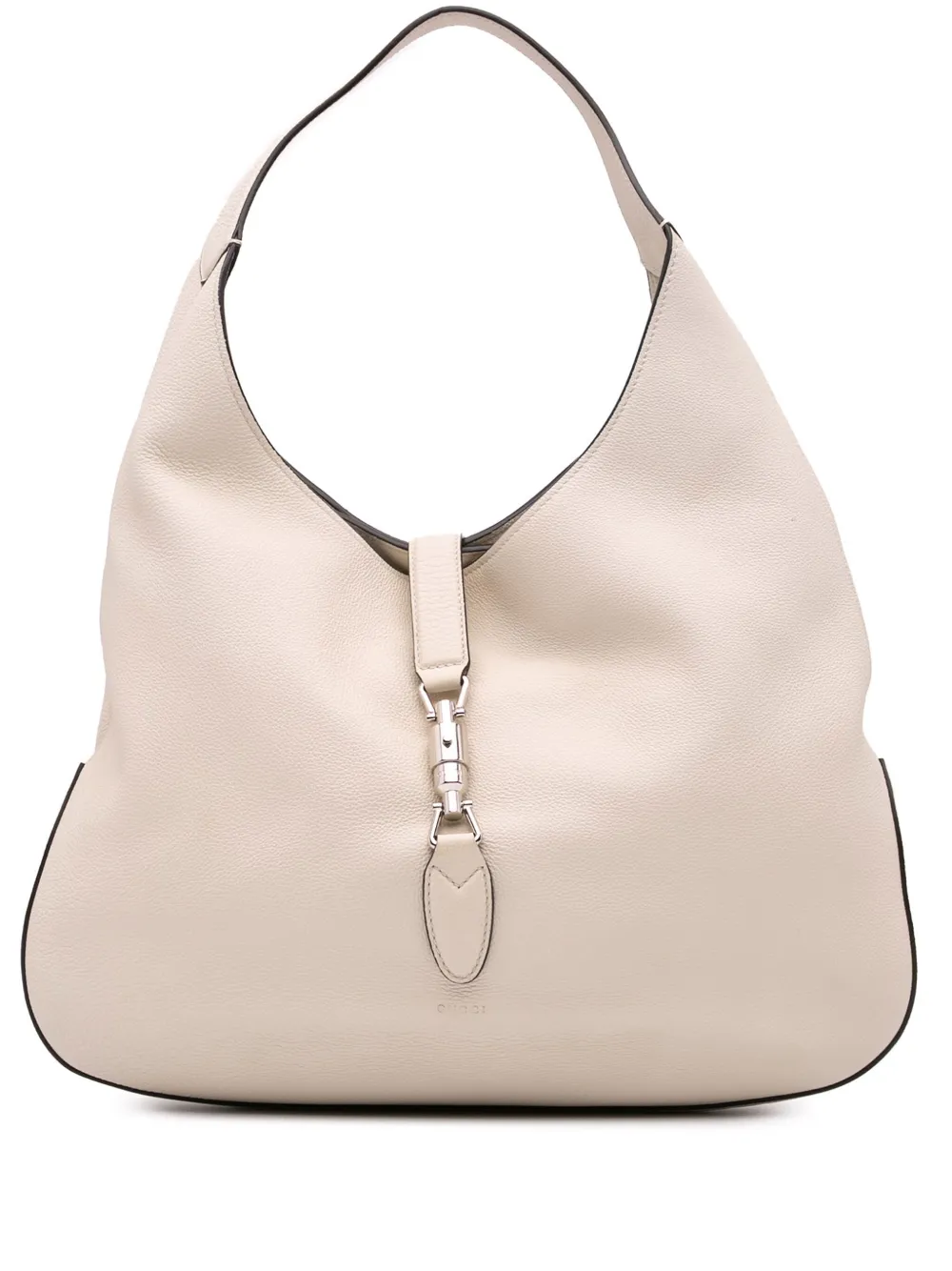 Gucci Pre-Owned 2016-2024 Calfskin Soft Jackie hobo bag - Bianco