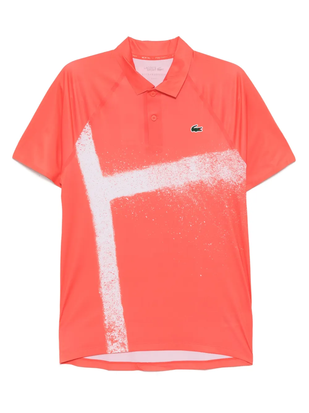 Lacoste x Novak Djokovic Polo On Court - Rosso