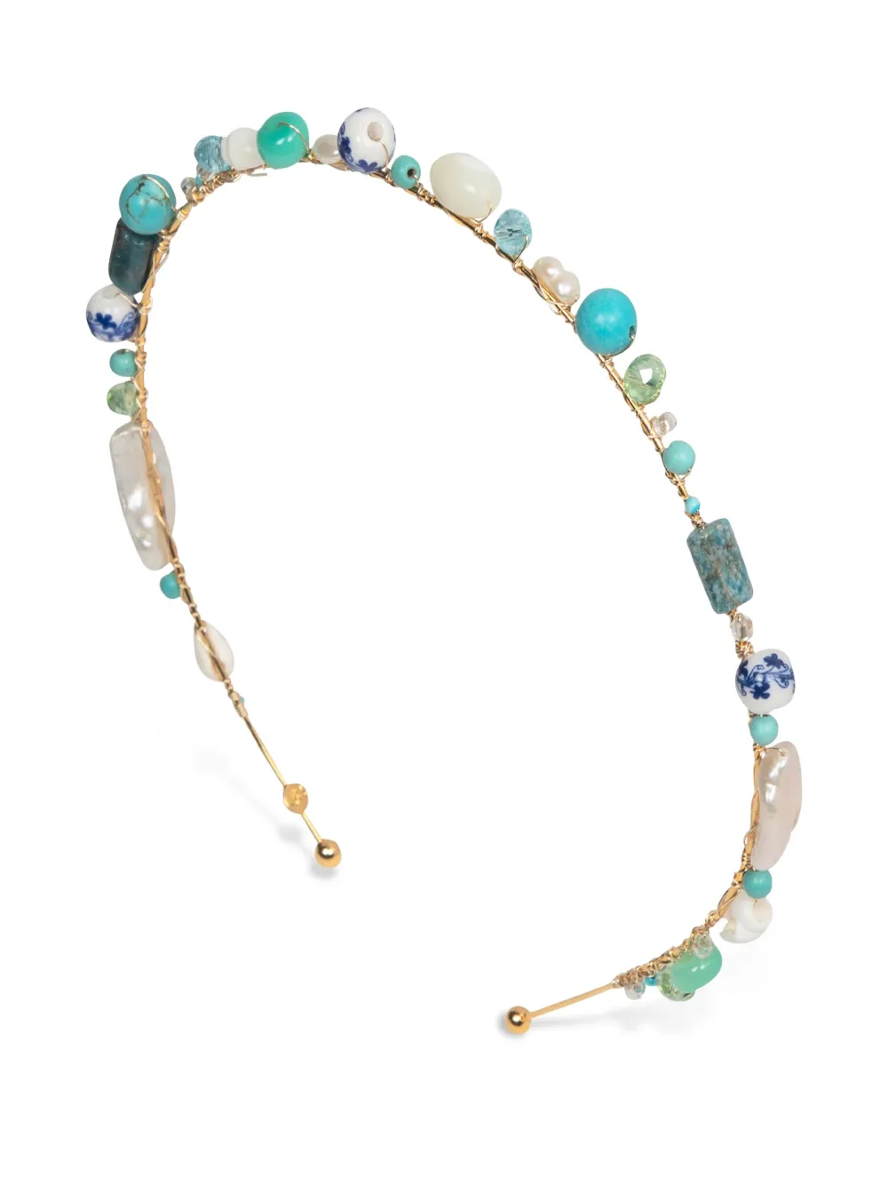 Jennifer Behr Marietta headband - Blu