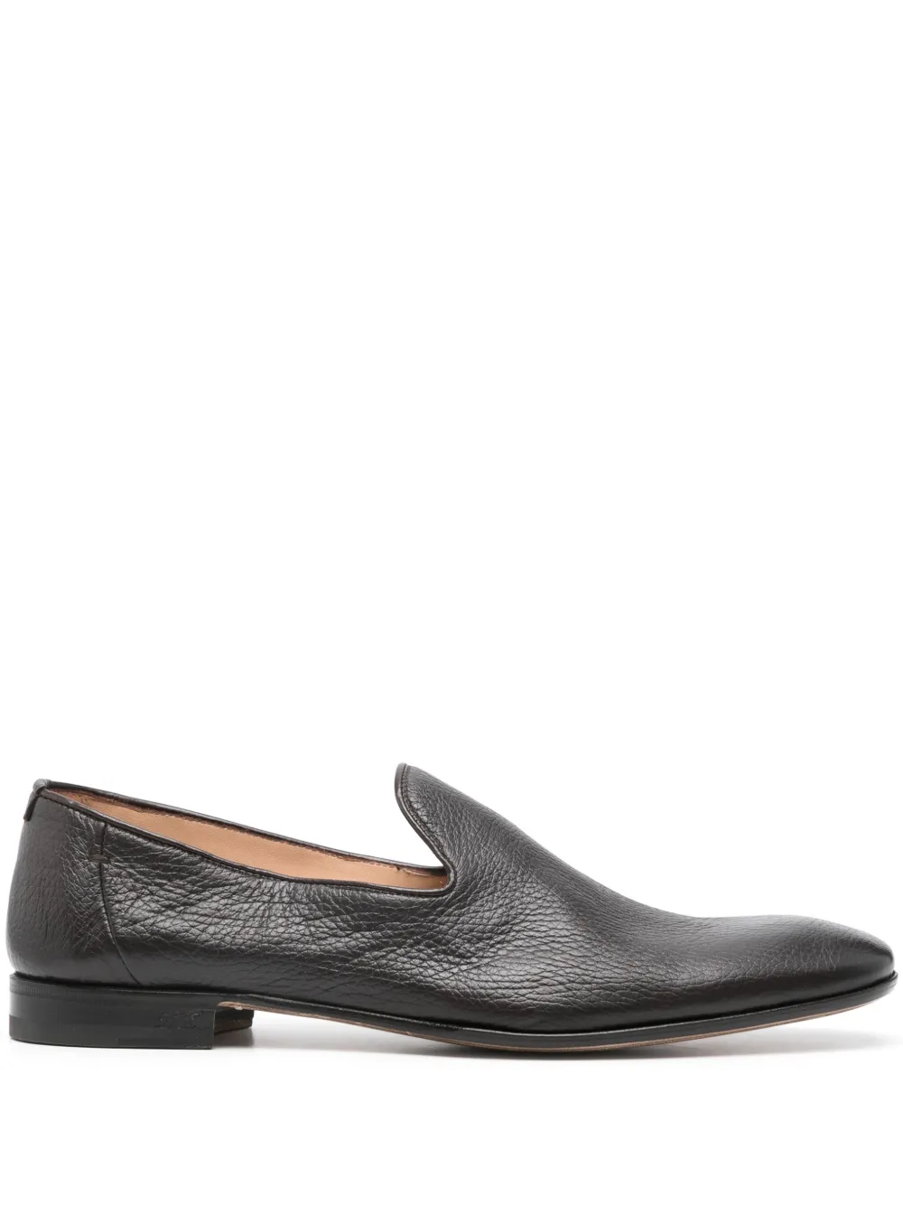 Lidfort leather loafers - Marrone