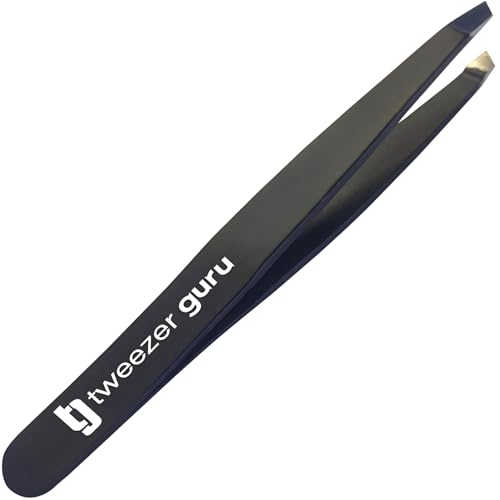 Tweezer Guru Pinzette Professionali In Acciaio Inox Per Peli Incarniti, Con Puntini Neri, Zecche E Peli Del Viso, Per Uomo E Donna