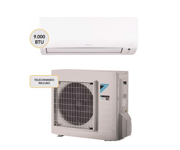 Daikin ARXD25A + ATXD25A Climatizzatore MONO split system Bianco 9000 btu WiFi