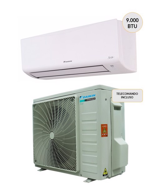 Daikin ARXC25D + ATXC25D Climatizzatore MONO split system Bianco 9000 btu