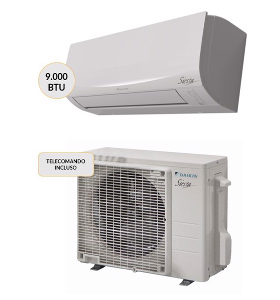 Daikin ARXF25F + ATXF25F Climatizzatore Mono split Inverter Bianco 9000 btu Wi-Fi