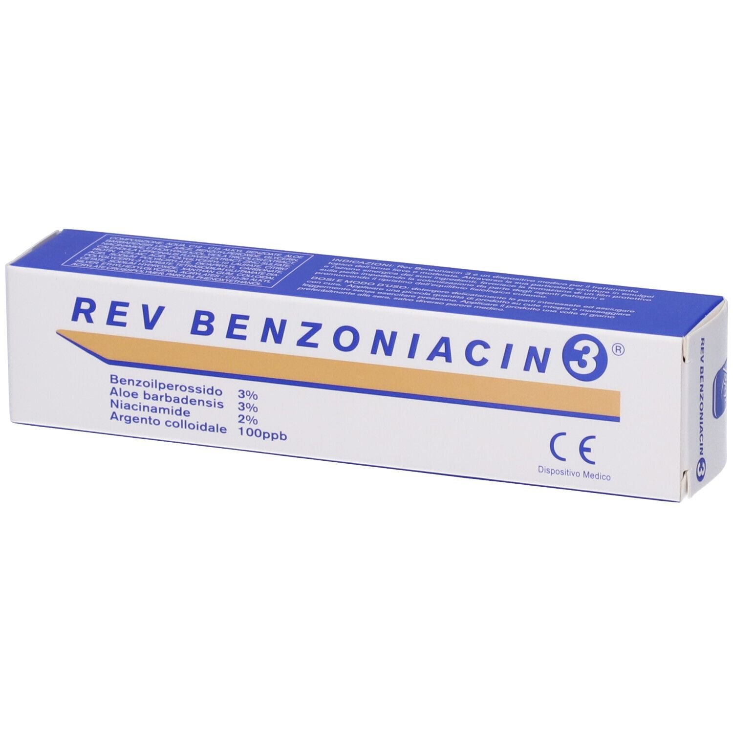 Rev Benzoniacin 3 Crema 30 Ml ml