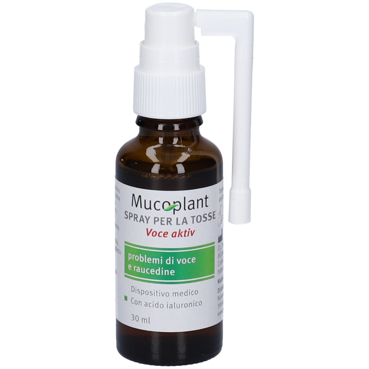DR.THEISS Mucoplant SPRAY PER LA TOSSE Voce Aktiv 30 ml Spray orale