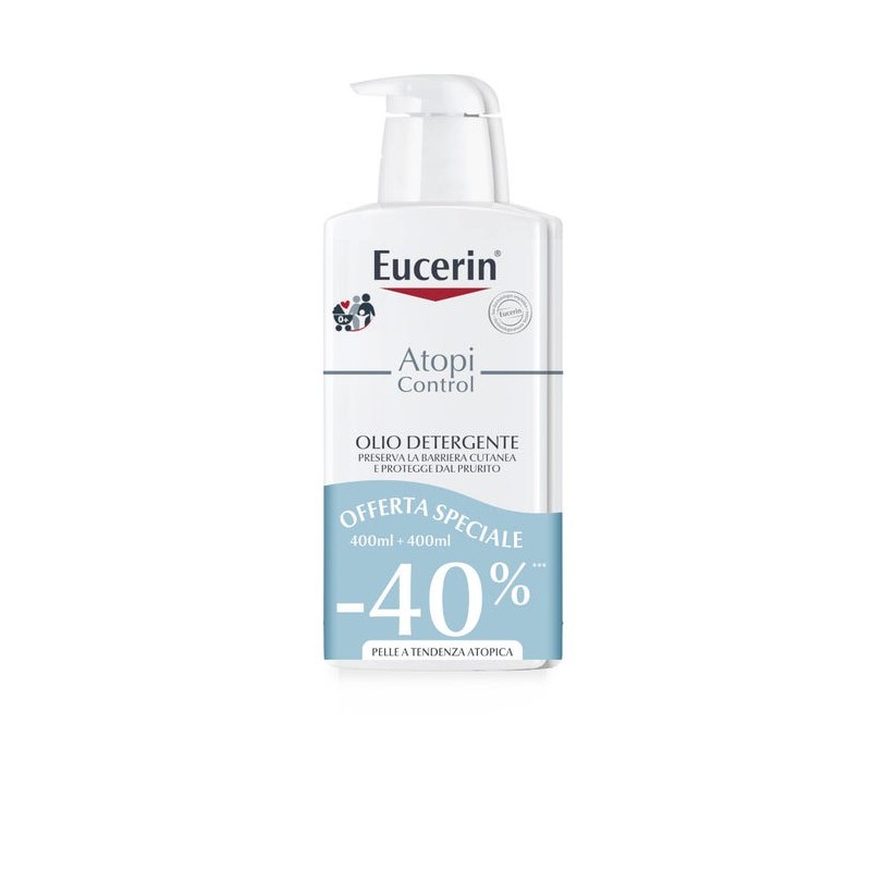 Eucerin - Eucerin AtopiControl Olio Detergente 2 x 400 ml