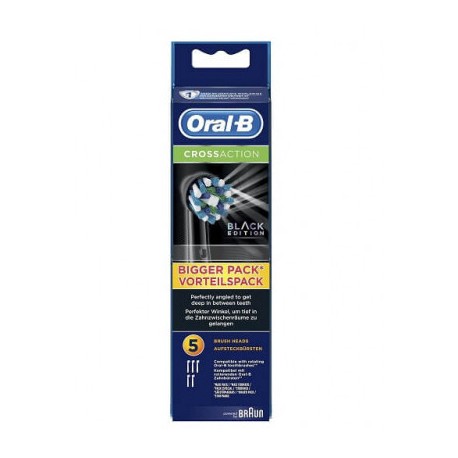 Oral-B - Oral-B CrossAction Testine di ricambio per spazzolino elettrico 5 Pezzi